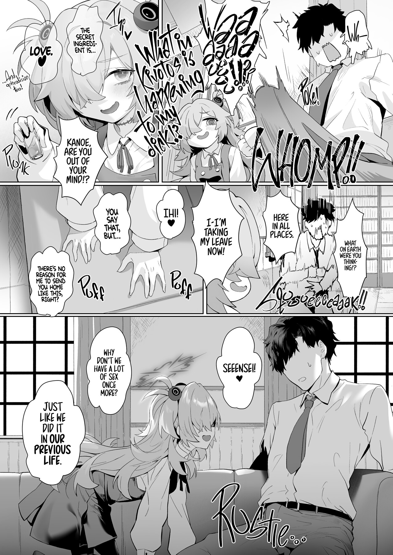 Hentai Manga Comic-Dancing crazy teacher-Read-6